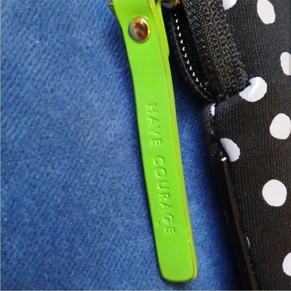 Kate Spade Black and White Dotted Tablet Sleeve